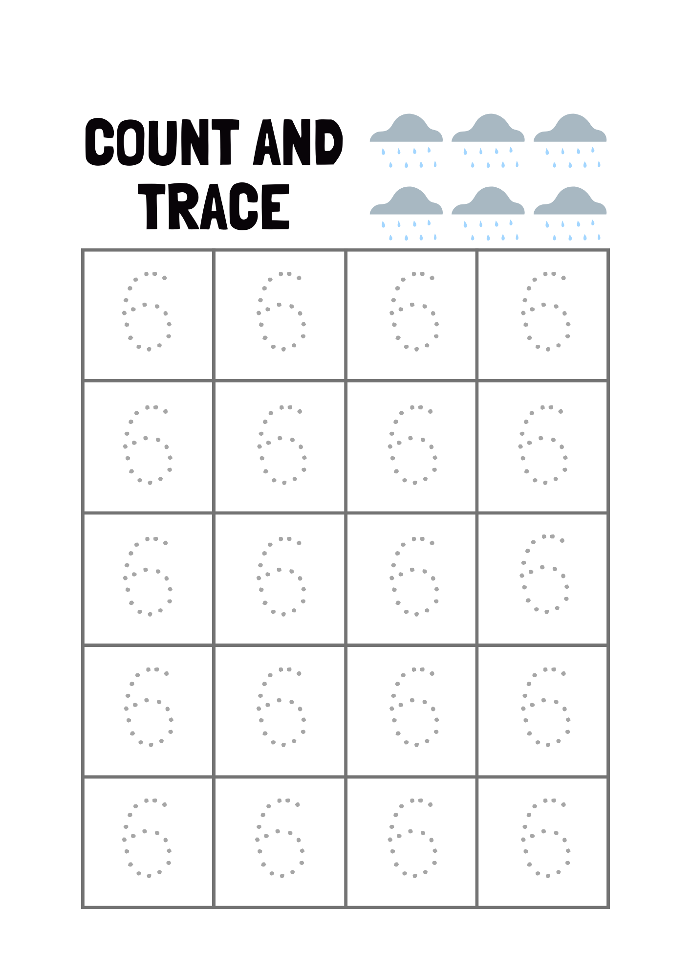 Numbers Tracing & Counting Workbook: Fun from 0 to 9
